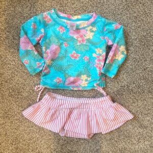 Ruffle Butts Swimsuit Set